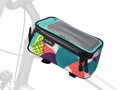 Borsa Electra Miami con tasca per cellulare - Miami Green/Curry