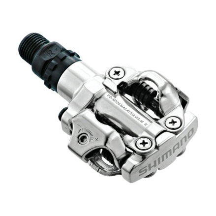 Pedali SHIMANO MTB PD-M520 SPD argento + scatola SM-SH51