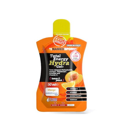 NAMEDSPORT Gel TOTAL ENERGY HYDRA limone-pesca 50ml