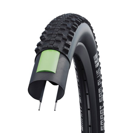 Pneumatico SCHWALBE SMART SAM PLUS (42-622) 28x1.60 700x40C Performance 67EPI GreenGuard 835g Nero