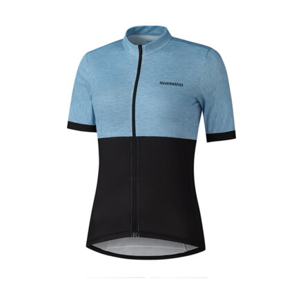 Maglia da donna SHIMANO ELEMENT di colore blu pallido