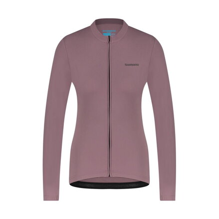 Maglia da donna SHIMANO KAEDE THERMAL LONG viola