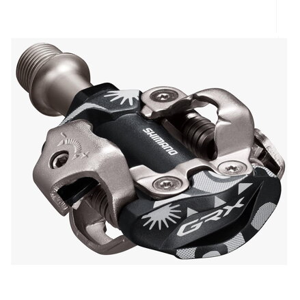 Pedali SHIMANO GRX PD-M8100 SPD nero + nero SM-SH51