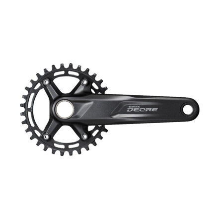 SHIMANO Centro Deore FC-M5100 170mm 32z. 10/11-k. nero in due pezzi senza cuscinetti