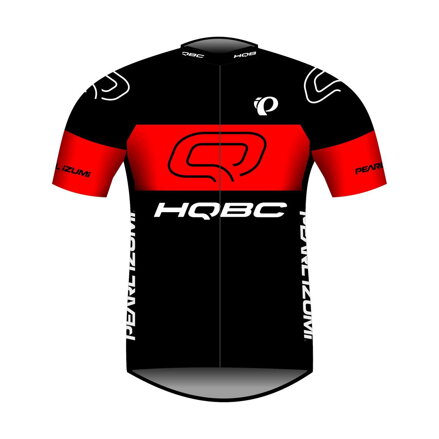 Maglia QPI TEAM 2021 manica corta nera/rossa