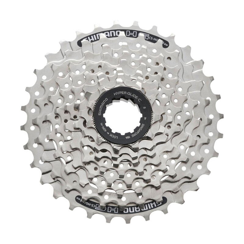 Cassetta SHIMANO CS-HG41 8 ruote 11-34z. argento