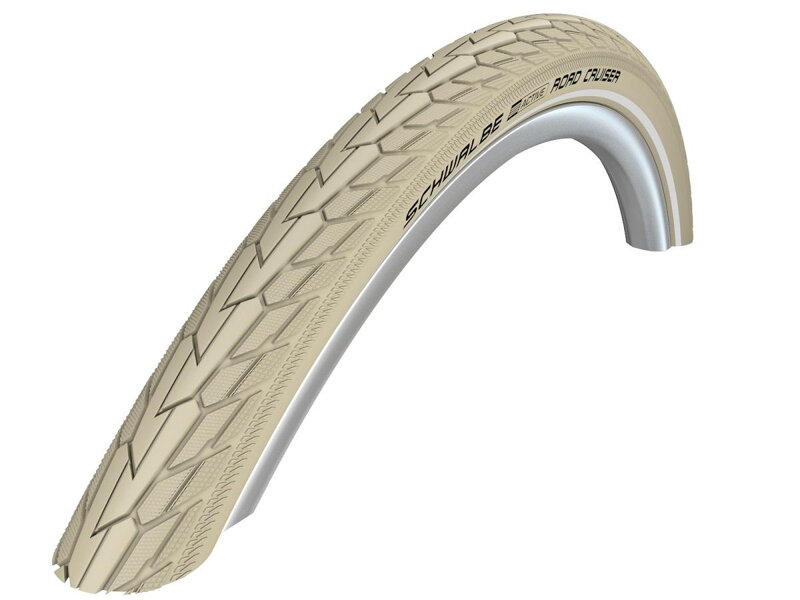 SCHWALBE Pneumatico ROAD CRUISER (42-622) 28x1.60 700x40C Active 50EPI K-Guard 705g Beige riflesso