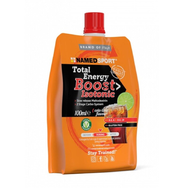 NAMEDSPORT Gel TOTAL ENERGY BOOST ISOTONIC cola/lime 100ml