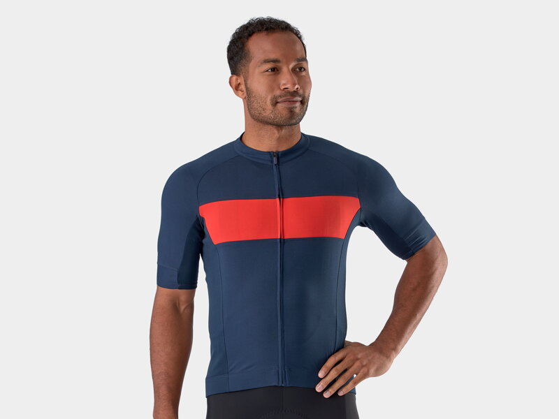 Maglia intima da ciclismo Trek Circuit LTD - Blu profondo mare/Rosso vipera